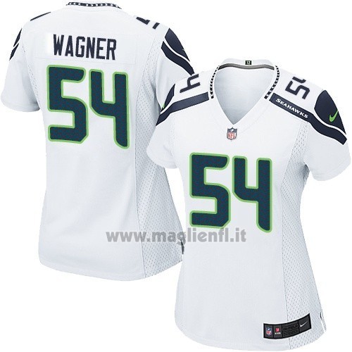 Maglia NFL Game Donna Seattle Seahawks Wagner Bianco